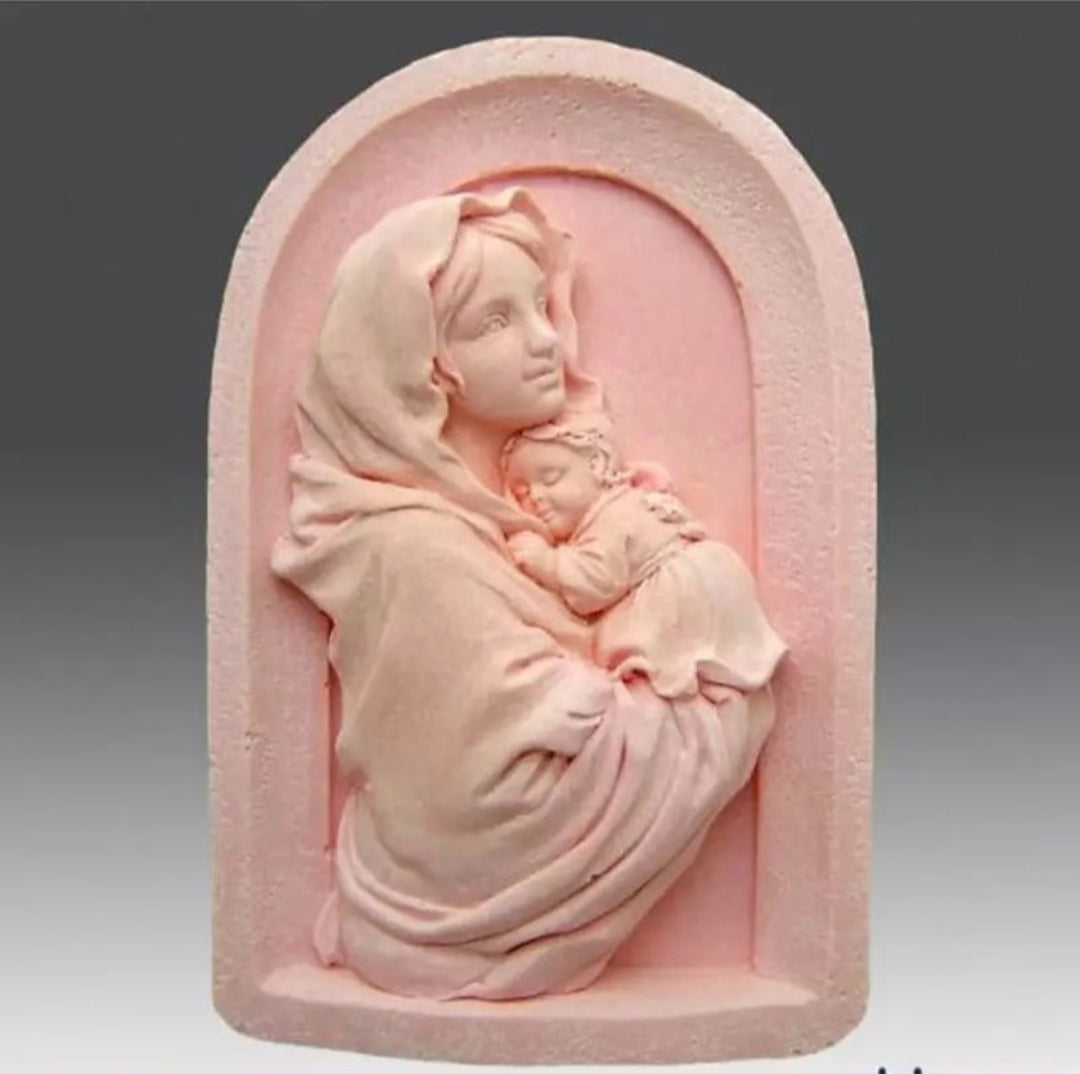 **Coming soon! ** Madonna and child pillar