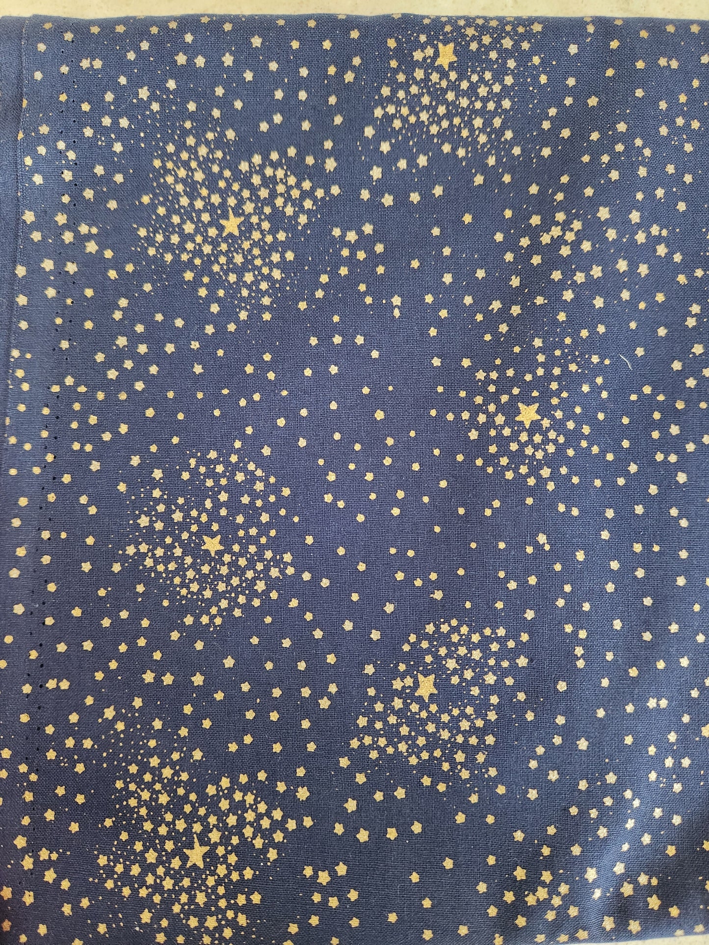 Golden Stars Hair Scrunchie